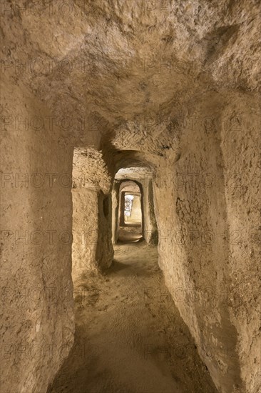 Corridor inside Noosh Abad