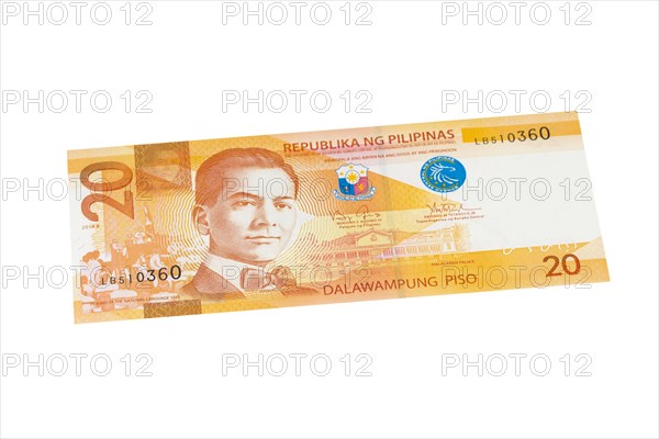 Philippine twenty peso banknote