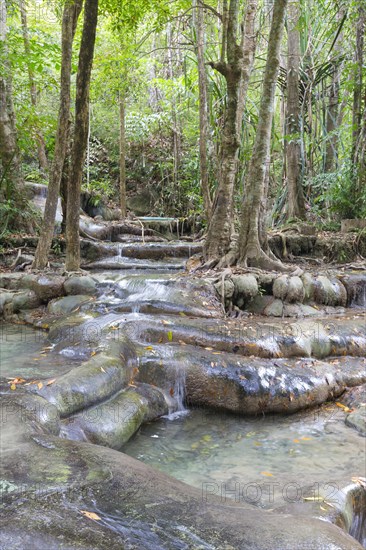 Cascades in Erawan National Park