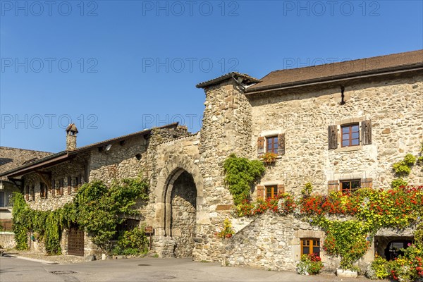 Medieval wall, Yvoire