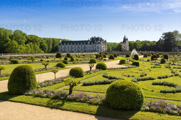 Diane de Poitiers garden