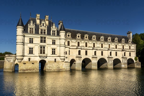 Chenonceau castle spanning the River Cher