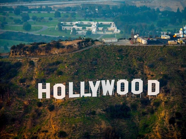 Hollywood sign on Mount Lee Drive