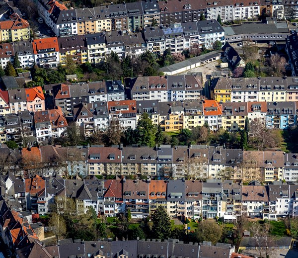 Blocks of flats in rows