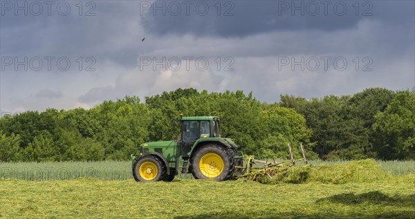 Farmer working in the fields