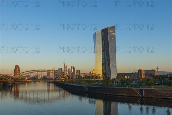 European Central Bank at sunrise