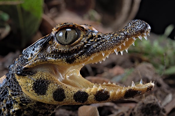 Dwarf crocodile (Osteaolaemus tetraspis)