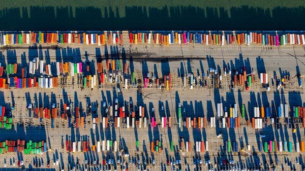 Shipping containers in the Port of Oakland