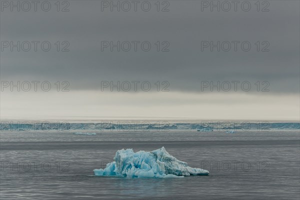 Small iceberg off the Austfonna glacier