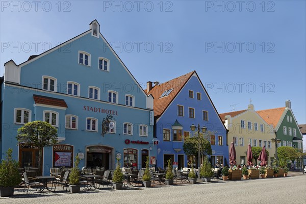 colorful houses