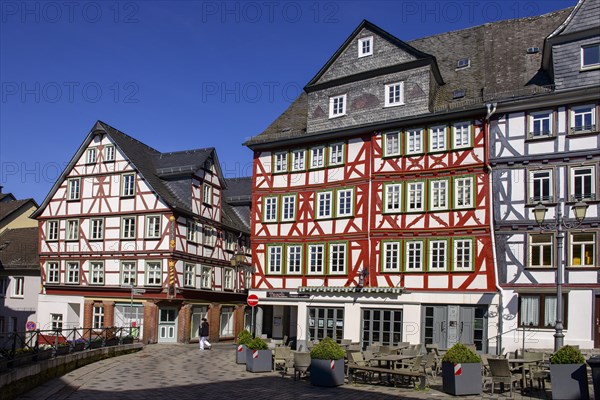 Half-timbered houses