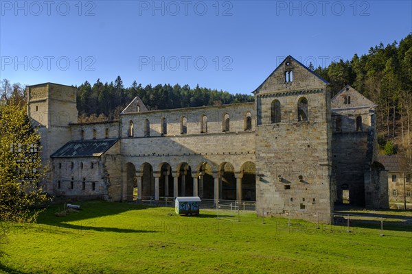 Ruins of the monastery church of Paulinzella