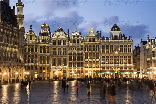 Guild houses on Grand Place