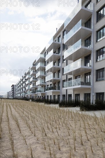 Renovated block of houses