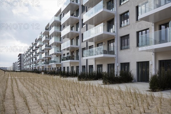 Renovated block of houses