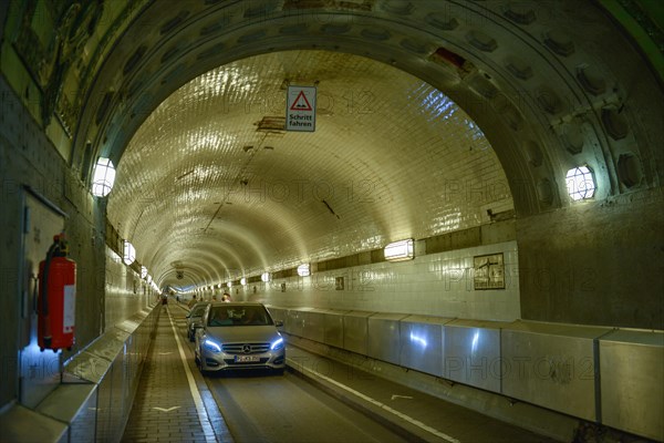 Old Elbe Tunnel in Hamburg