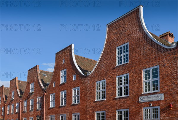 Red brick houses