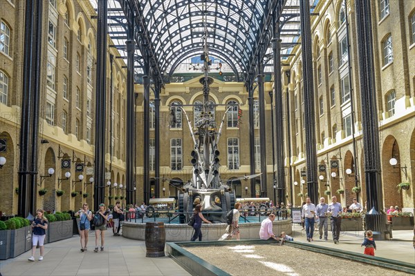 Hay's Galleria shopping arcade with fountain The Navigators