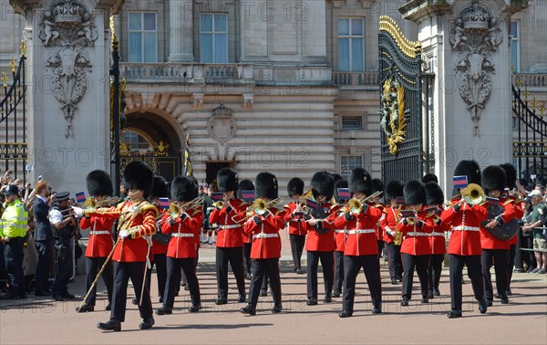 Brass band of the guards