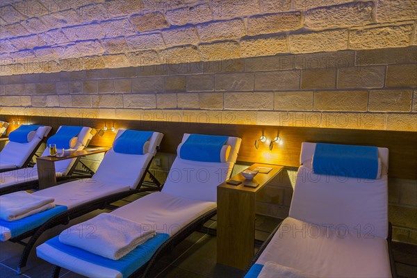 Sauna relaxation room