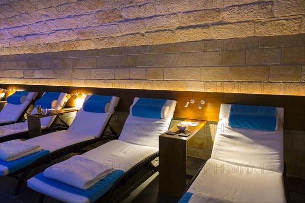 Sauna relaxation room