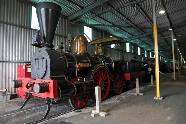 Locomotive at the Railway Museum