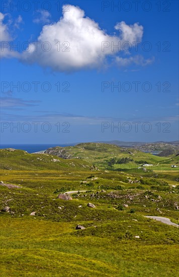 Coastline in Highlands at Lochinver