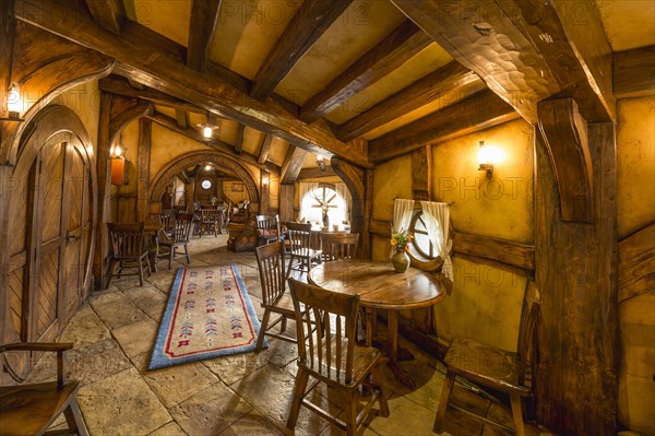 Interior view of the bar The Green Dragon Inn