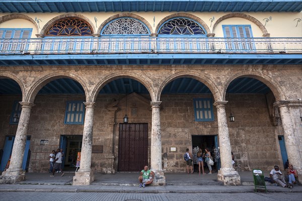 Building at the Plaza Vieja