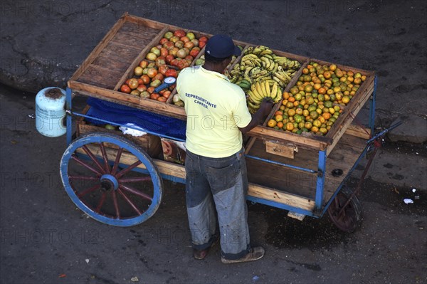 Mobile fruit stall