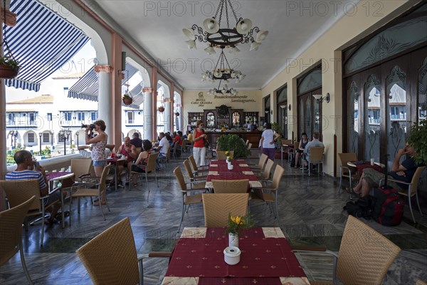 Terrace at Hotel Casa Grande