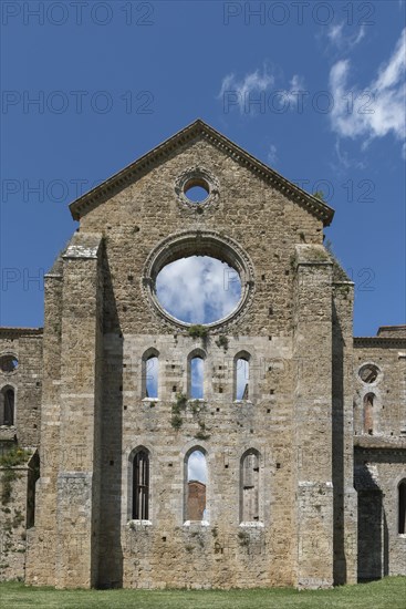 Ruins of former Cistercian Abbey of San Galgano