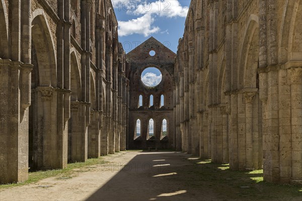 Ruins of former Cistercian Abbey of San Galgano