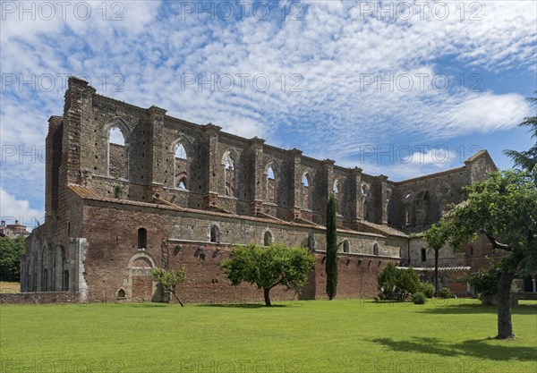 Ruins of former Cistercian Abbey of San Galgano