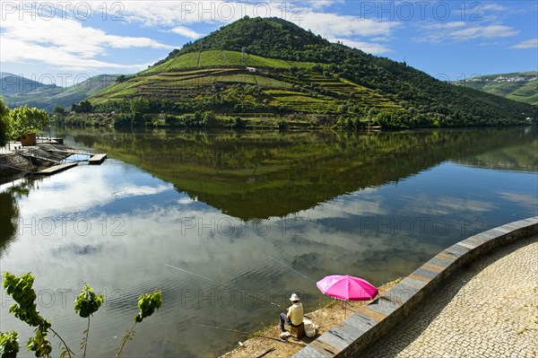 Angler at Douro River