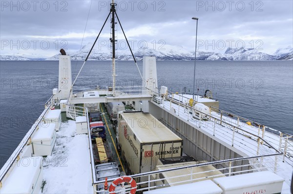 Ferry with cars