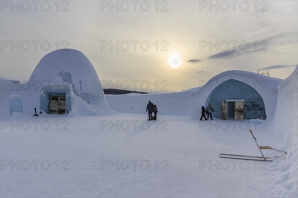 Entrance to Icehotel