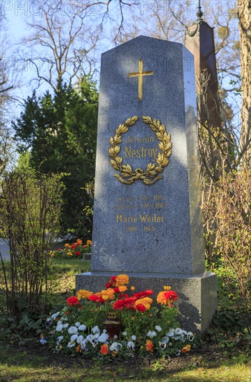 Grave of Johann Nestroy