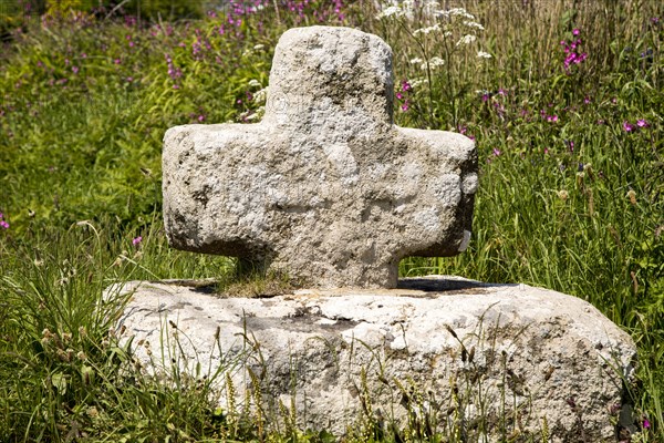 Celtic Christian stone cross