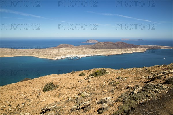 Graciosa Island and El Rio channel