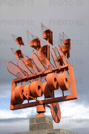 Wind chime or weather vane