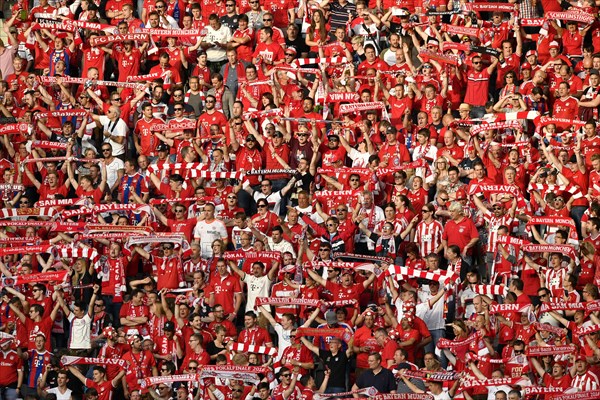 Fan block Bayern