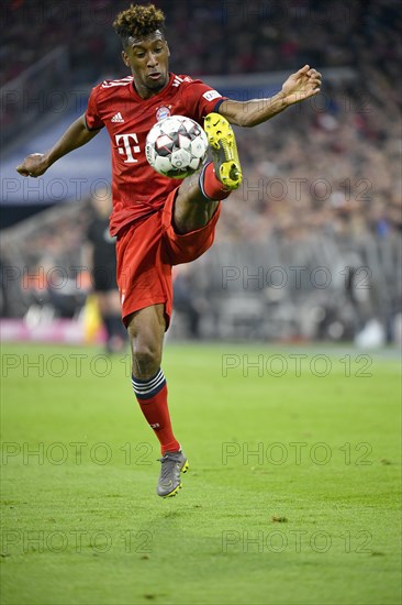 Kingsley Coman on the ball