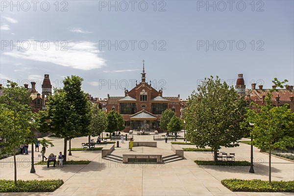 Historical hospital complex of the Hospital de la Santa Creu i Sant Pau