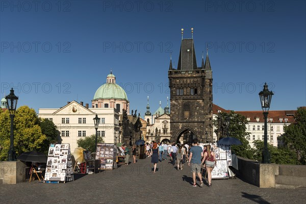 Charles Bridge with Old Town Bridge Tower