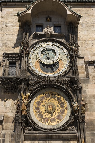 Astronomical clock at the Old Town Hall