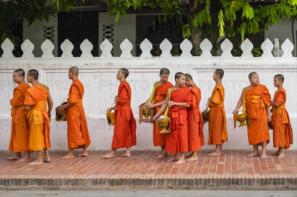 Tak Bat procession