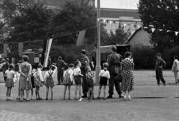 Cosmonaut Juri Gagarin visits Leipzig