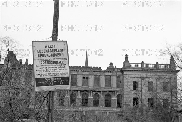 Demolition of the Museum of Fine Arts