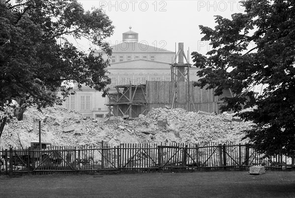 Blasting of the Museum of Fine Arts